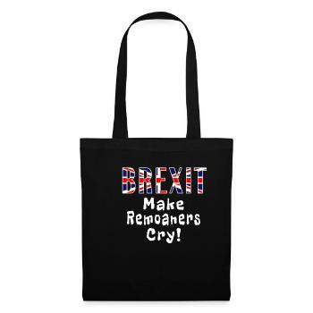 Brexit Make Remoaners Cry - Tote Bag - black - Front