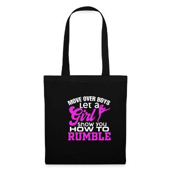 Lutte fille Judo mixte Arts martiaux Sport MMA T - Sac en tissu - noir - Devant