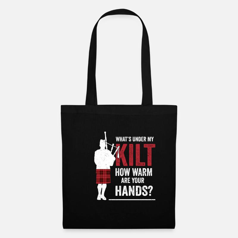 Kilt - Stoffbeutel - Schwarz