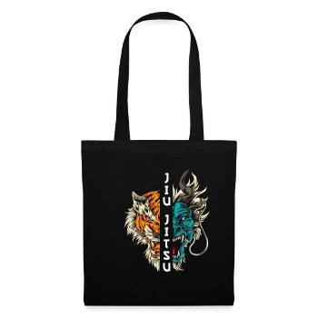 Brazilian Jiu Jitsu - Sac en tissu - noir - Devant