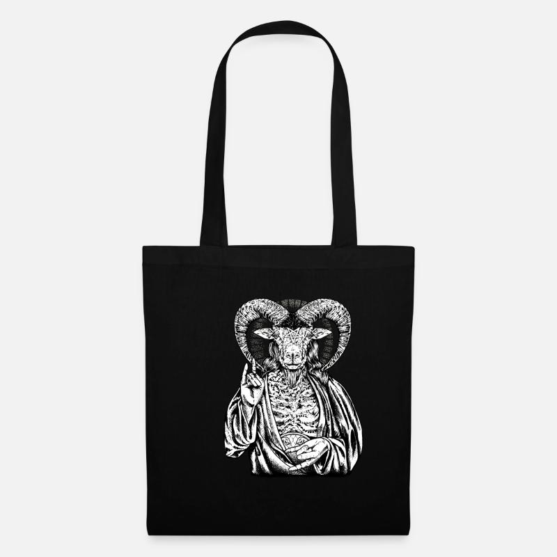 Baphomet Böser Satan - Stoffbeutel - Schwarz