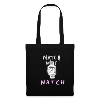 Watch My Watch Enthusiast Collector Accessory Hoar - Tote Bag - black - Front
