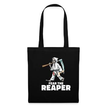 Fear The Reaper - Jiu Jitsu Beinschlösser - Stoffbeutel - Schwarz - Vorne