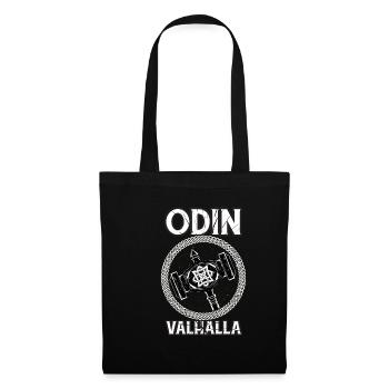 Wikinger Hammer - Odin Walhalla Wikinger Krieger - Stoffbeutel - Schwarz - Vorne