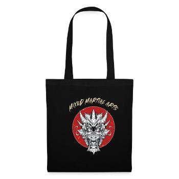 Dragon Head MMA - Käfigkämpfer Freies Kämpfen - Stoffbeutel - Schwarz - Vorne