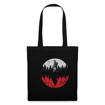 Halloween blood moon Grim Reaper Gift - Tote Bag - black - Front
