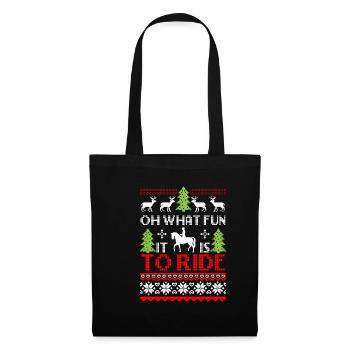 Oh, what fun it is to drive - Tote Bag - black - Front