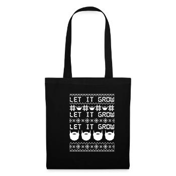 Let it grow Bart Christmas Music - Tote Bag - black - Front