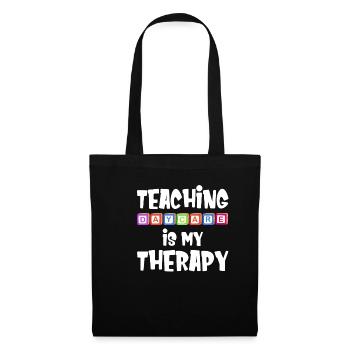Les cours de maternelle sont mes - Sac en tissu - noir - Devant