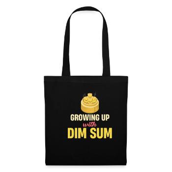 Grandir avec Dimsum Hong Kong Siomai Takeaway - Sac en tissu - noir - Devant