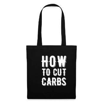 How to Carbohydrate Lover: Breakfast, - Tote Bag - black - Front