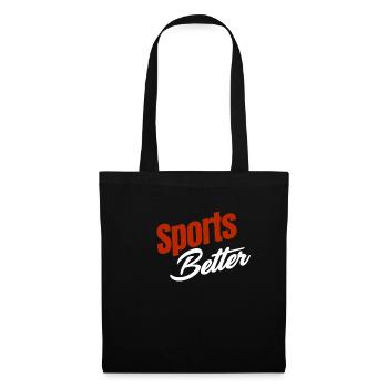 Sports Mieux Drôle Sport Cheval Paris - Sac en tissu - noir - Devant