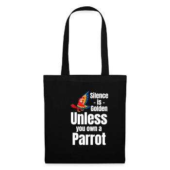 Silence is great unless you possess - Tote Bag - black - Front