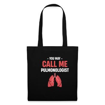You can contact me pulmonologist future - Tote Bag - black - Front