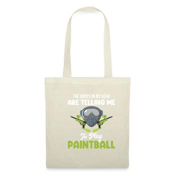 The voices in my head tell me that I'm - Tote Bag - nature - Front