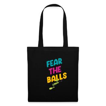 Fear The Balls Funny - Tote Bag - black - Front