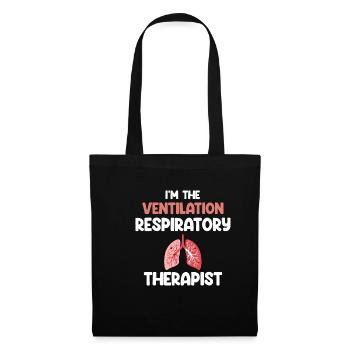 I am the Respiratory Therapist Pneumology - Tote Bag - black - Front