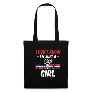 I don't know that I'm just a sweet - Tote Bag - black - Front