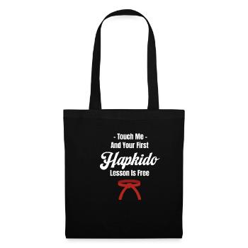 Le Hapkido est plus qu’un passe-temps, c’est un - Sac en tissu - noir - Devant