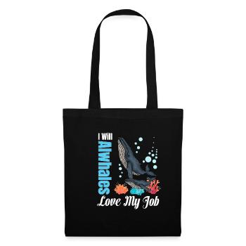 I'm going to alwale love my job funnier - Tote Bag - black - Front