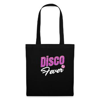 Disco Fever Lover Classic Groovy Vintage Jukebox - Tote Bag - black - Front