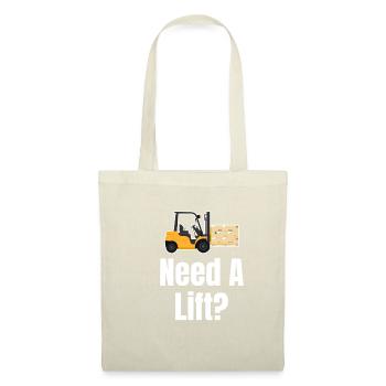 Do you need an elevator? Jollier - Tote Bag - nature - Front