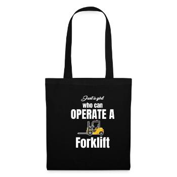 Just a girl who has a - Tote Bag - black - Front