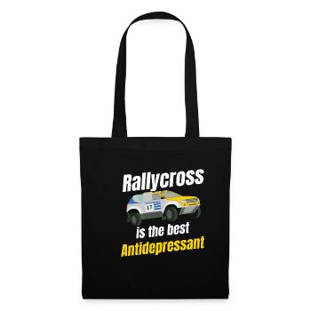 Le Rallycross est le meilleur antidépresseur - Sac en tissu - noir - Devant