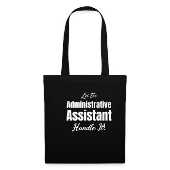 Laisser l’adjointe administrative - Sac en tissu - noir - Devant