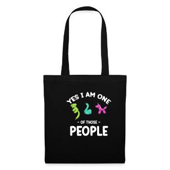 Yes, I'm one of those people - Tote Bag - black - Front