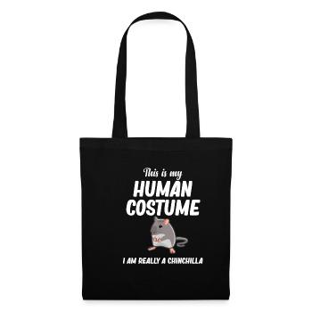 This is my human costume. I am - Tote Bag - black - Front