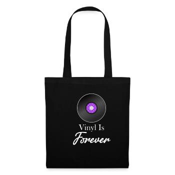 Vinyle sonne mieux collectionneur antiquité rustique - Sac en tissu - noir - Devant
