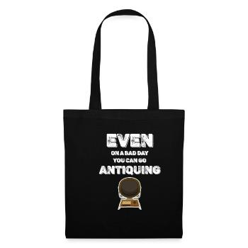 Even on a bad day, you can - Tote Bag - black - Front