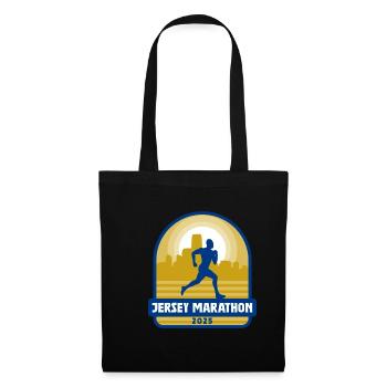 Jersey Marathon - 2025 - Stoffbeutel - Schwarz - Vorne