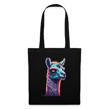 Gruseliges Halloween-party-kostüm Zombie-lama - Sac en tissu - noir - Devant