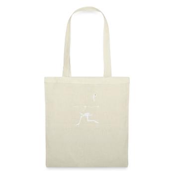 autruche - Sac en tissu - nature - Devant