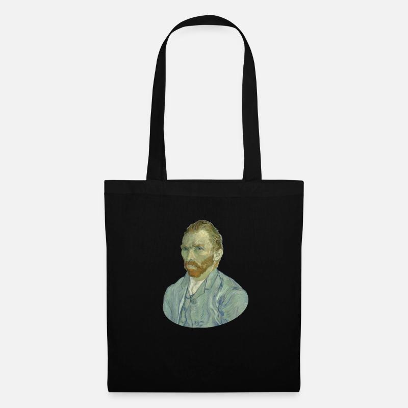 Vincent van Gogh Self Portrait Selbstbild Vincent - Stoffbeutel - Schwarz