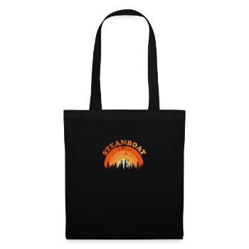 Vintage Steamboat Springs Colorado Fan rétro Cool - Sac en tissu - noir - Devant