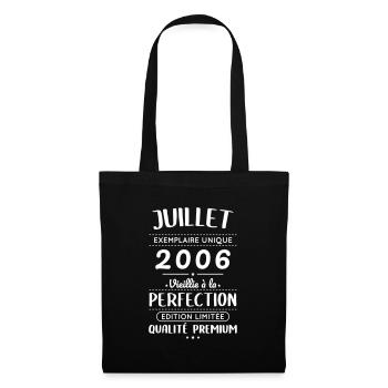 18th Anniversary - July 2006 Perfection - Tote Bag - black - Front