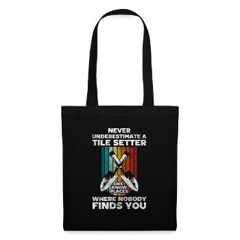 Craftsmen Tiles Workers Construction Site Managers - Tote Bag - black - Front