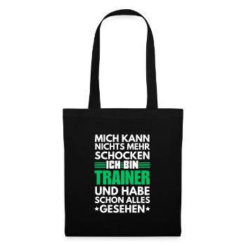 Entraîneur non choquable - Sac en tissu - noir - Devant