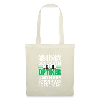 Non-shockable optician - Tote Bag - nature - Front
