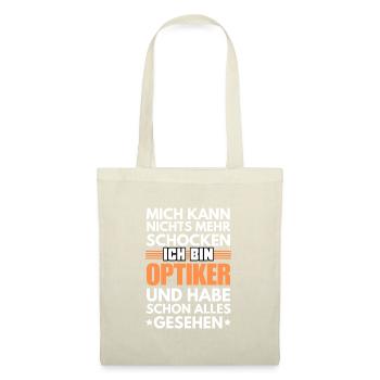 Non-shockable optician - Tote Bag - nature - Front