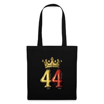 44 Number Krone - Tote Bag - black - Front