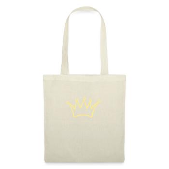 couronne - Sac en tissu - nature - Devant