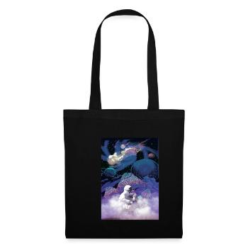 Psychedelic Shirt LSD Astronaut - Tote Bag - black - Front