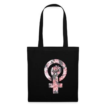 Feminist Tshirt Feminism for Women: The Perfect - Tote Bag - black - Front