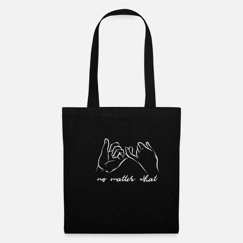 Beast For 2 Girls No Matter What - Tote Bag - black