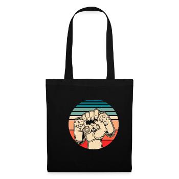 Jeux - Sac en tissu - noir - Devant