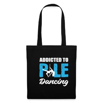 Addictive Pole Dance Talented Person Gift - Tote Bag - black - Front